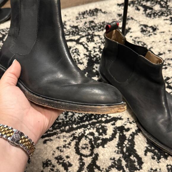 Polo Ralph Lauren Leather Newent Chelsea Boots Men's Size 7 - Picture 7 of 8